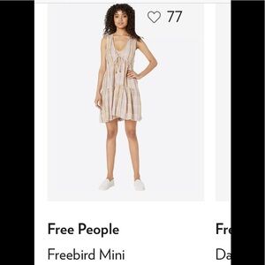 NWT Free People Firebird Mini Dress sz Med